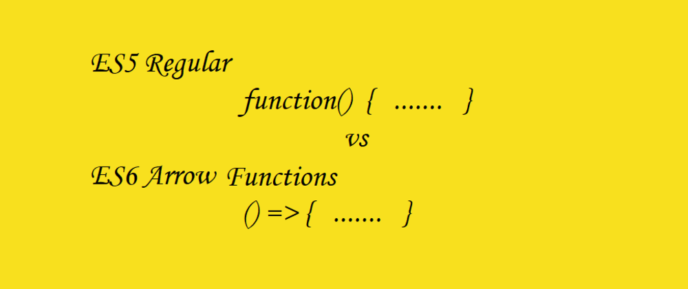 Arrow Functions in JavaScript, How is it different? | by Mohamed ...