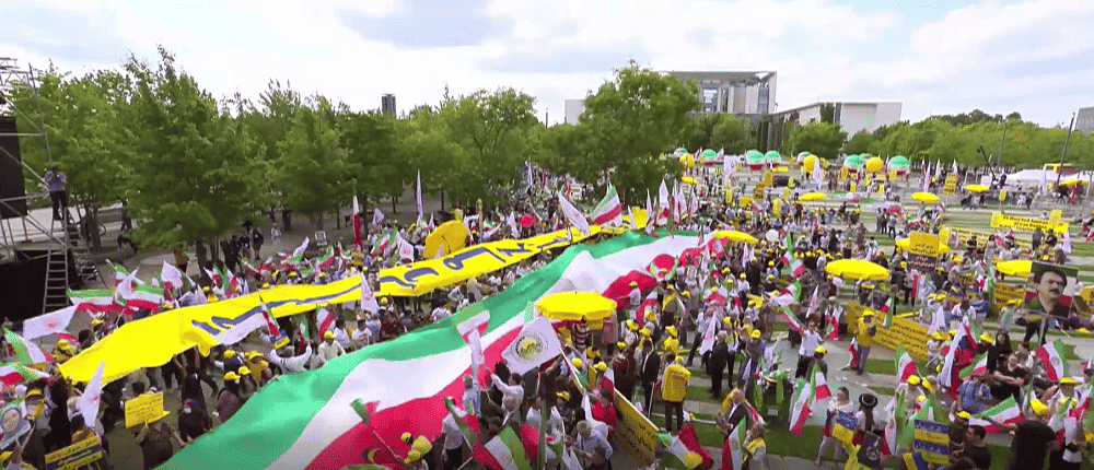 Thousands Participate in “On the March to Freedom” Rally in Berlin, in Solidarity with the Iranian…