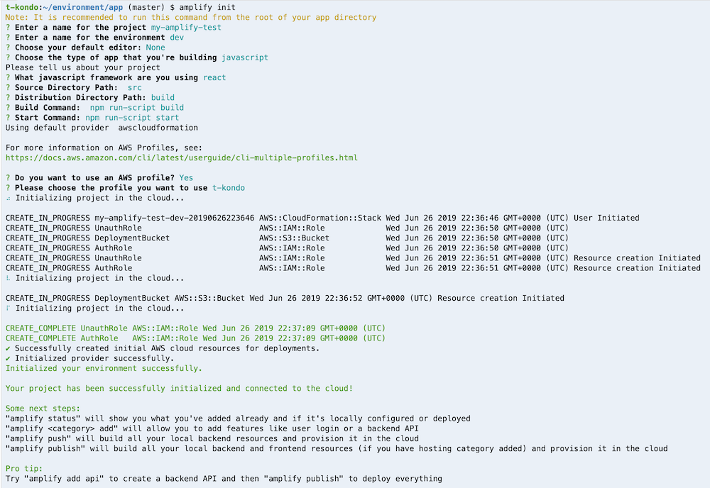 How to setup Amplify on Cloud9. 1. Install yarn by Tsubasa Kondo Medium