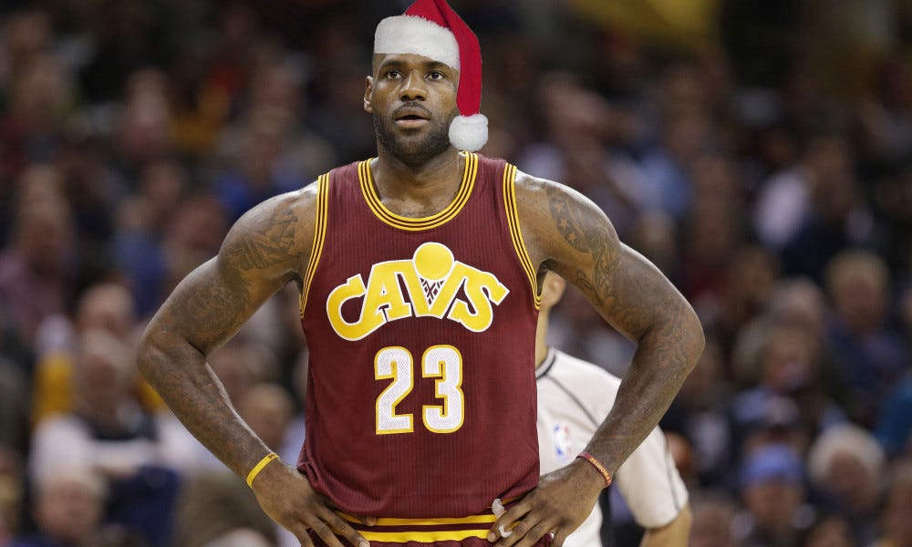 Cavs new Christmas uniforms revealed