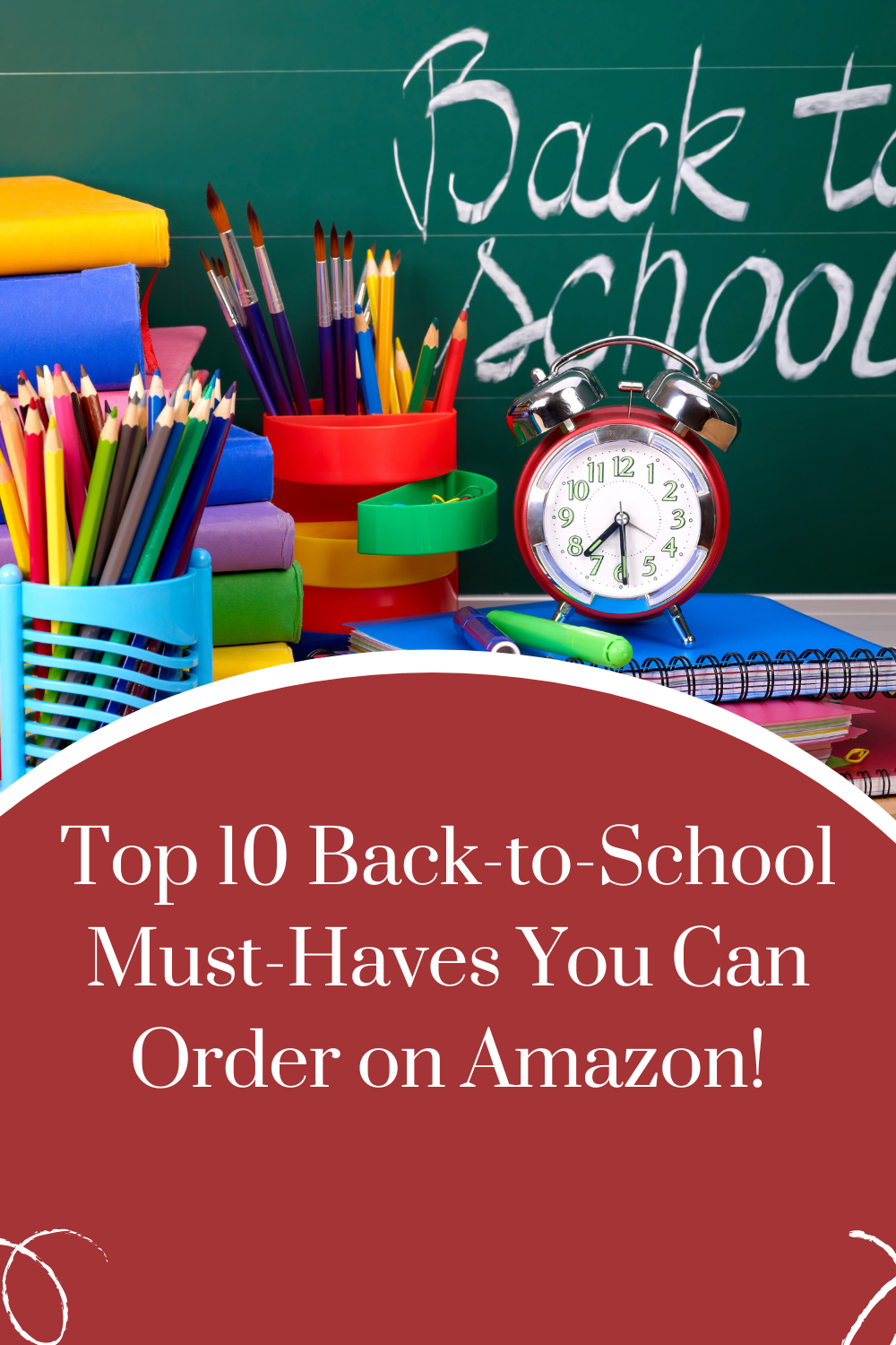 Top 10 BacktoSchool MustHaves You Can Order on Amazon! by Brooke