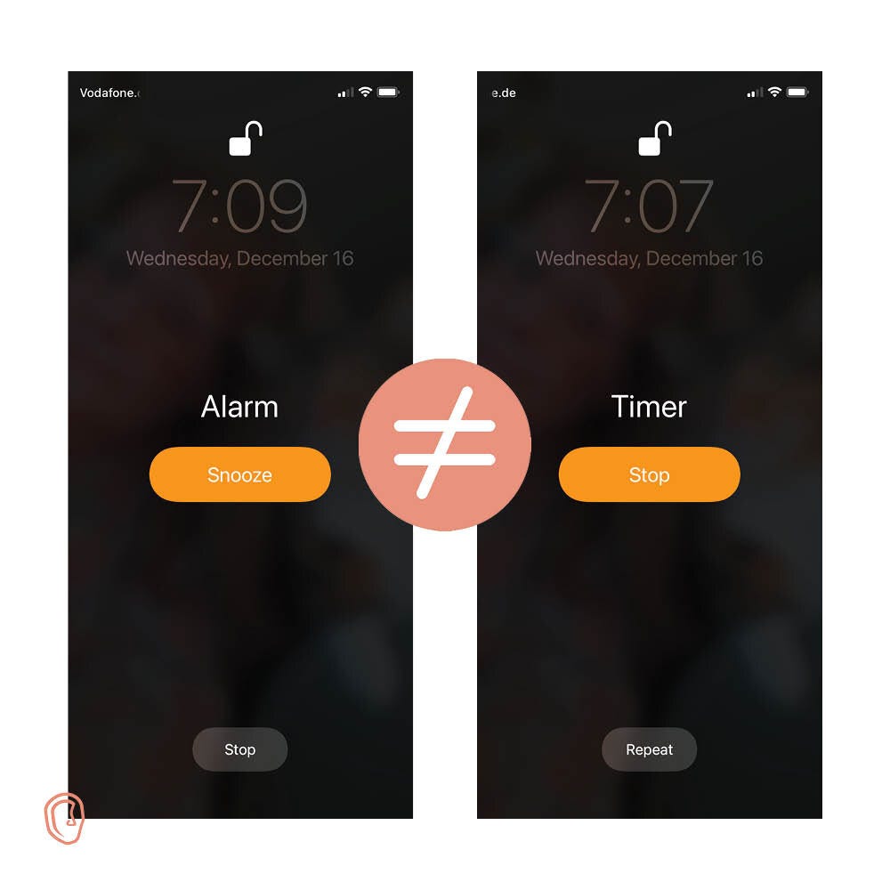 Case study: Fixing iPhone's weird UX for alarm and timer apps | by Kelsey  Notstad | Bootcamp