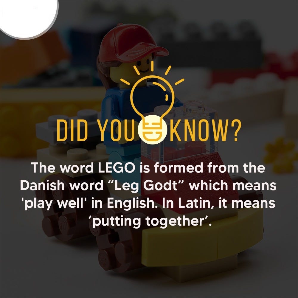 The History and Meaning Behind the LEGO Brand | by Sanjay K Mohindroo |  Medium