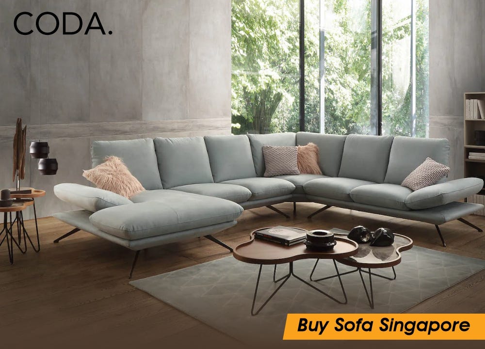 Buy Sofa Singapore Online At Best Price CODA Furniture Studio Medium