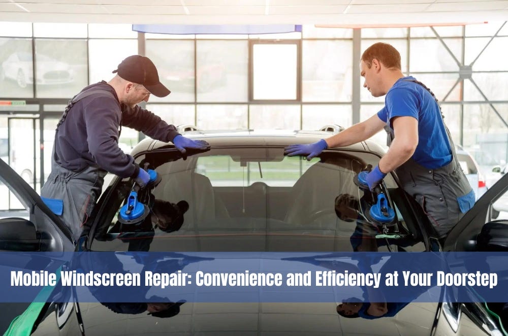 Mobile outlet windscreen repair