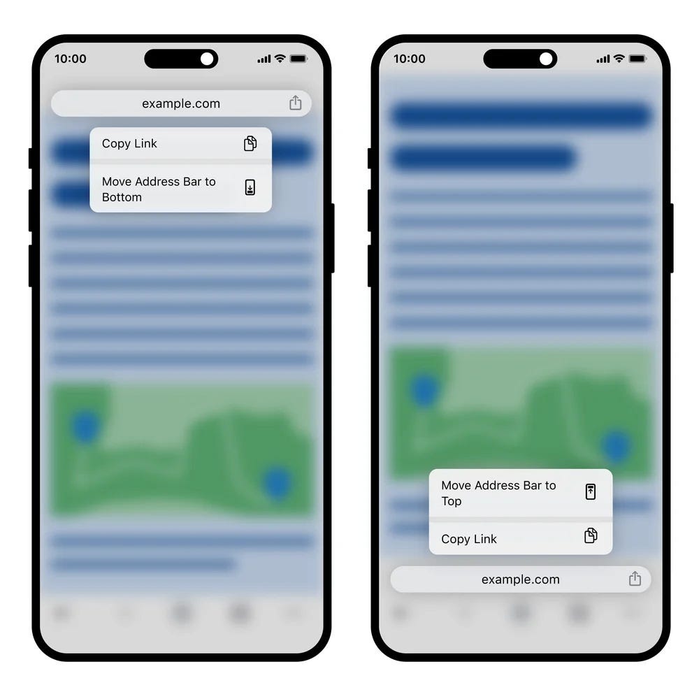 Move Your Address bar to bottom Mrbaiwriting Medium