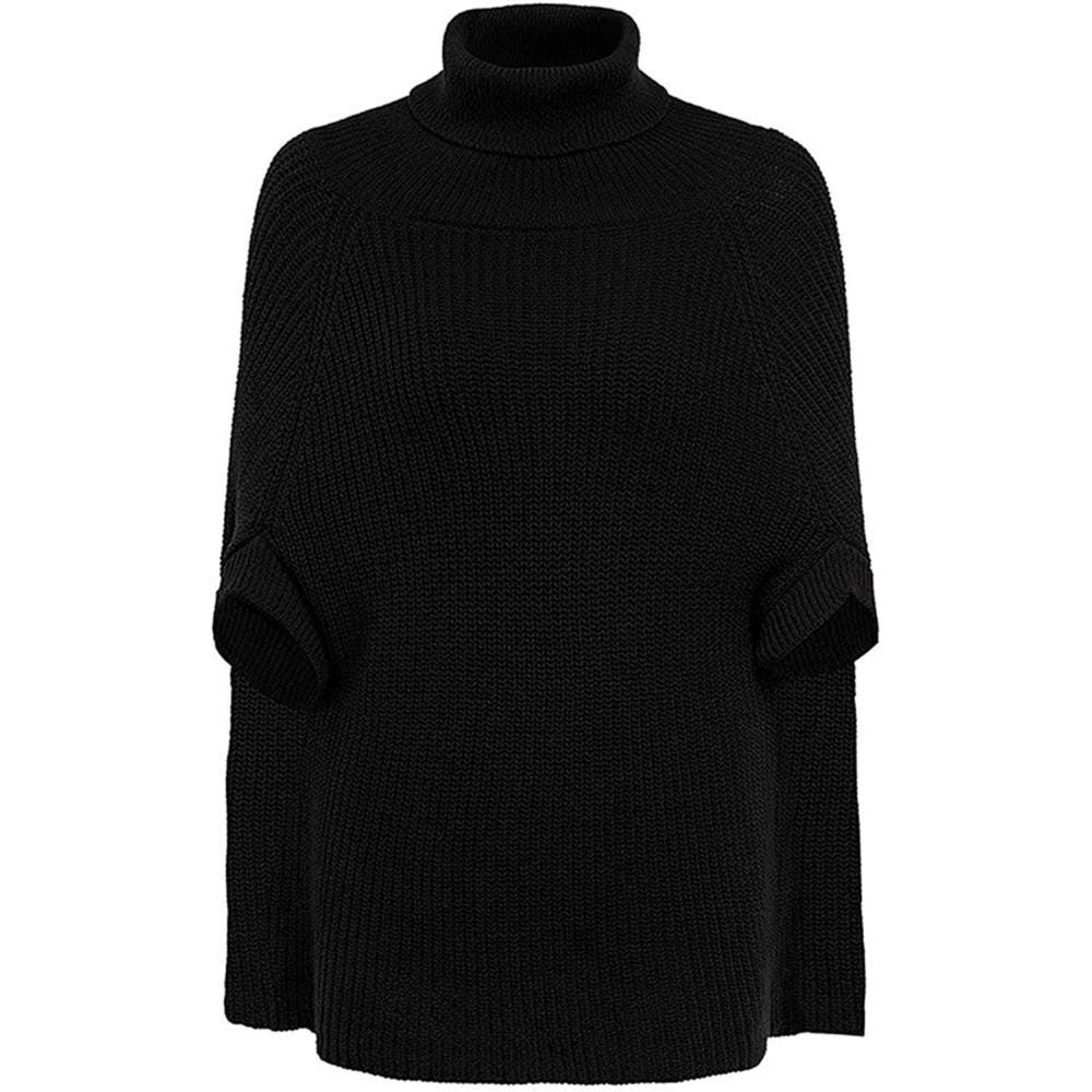 Sexy Print Contrast Color Oversized Wide Sweaters main image 0