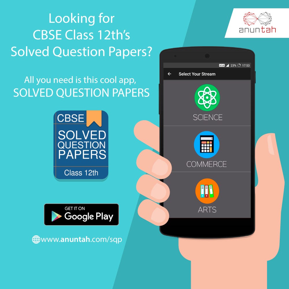SOLVED QUESTION PAPERS — Class 12 by A Tyagi Medium