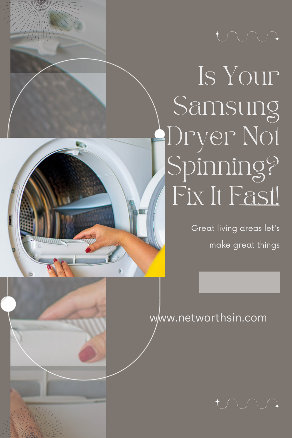 Is Your Samsung Dryer Not Spinning? Fix It Fast! by networthsin Oct