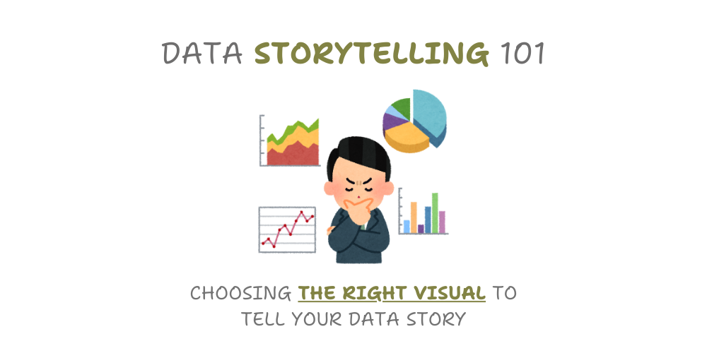 Data Storytelling 101: Choosing the Right Visual to Tell Your Data Story