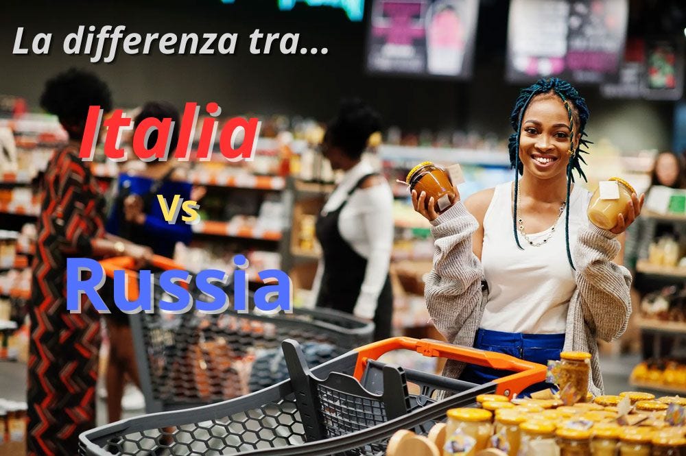 Quanto costa vivere in Russia rispetto all’Italia?