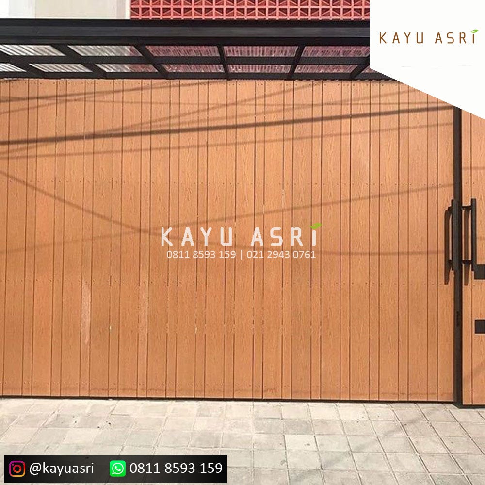Produk Pagar Kayu WPC Murah Tahan Lama dan Awet by PT KAYU ASRI