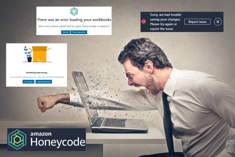 A day with Amazon Honeycode. Last week I spent a day playing around