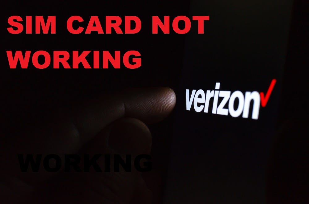 Verizon SIM Card Not Working? Here’s What You Can Do by Bader.Chr