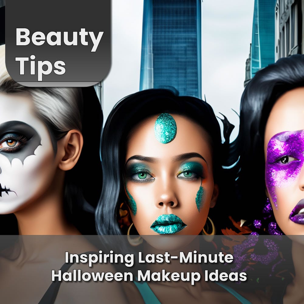 Inspiring LastMinute Halloween Makeup Ideas to Delight and Amaze by