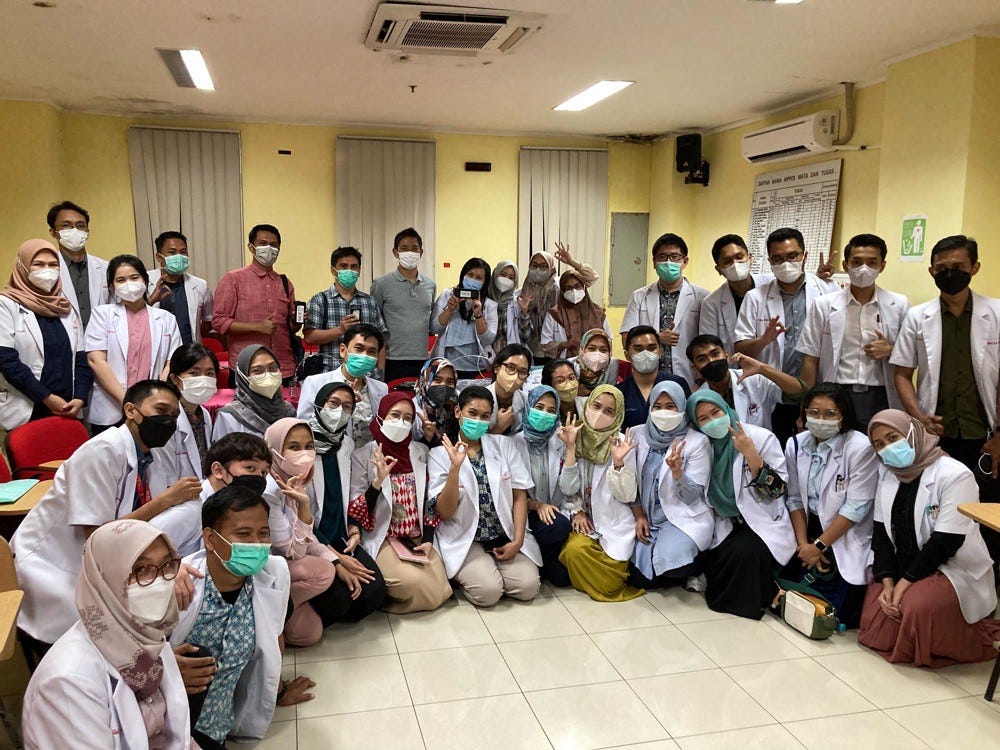 Courtesy visit to Hasanuddin University in Indonesia OUI Inc