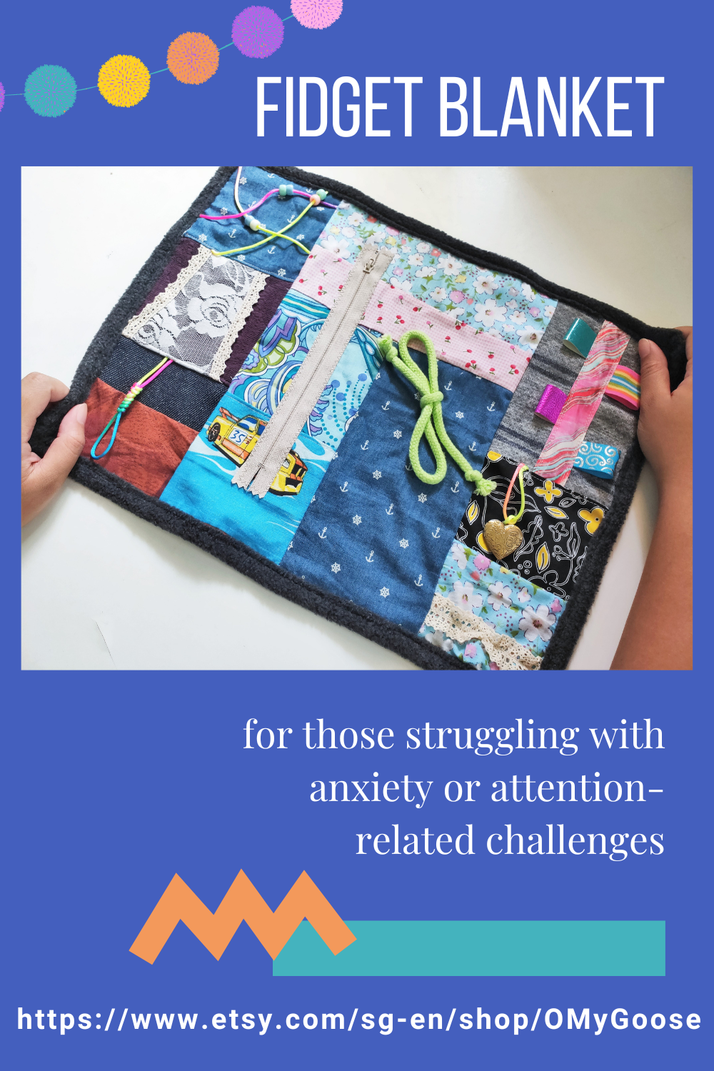 Unraveling the Comfort The Purpose and Benefits of Fidget Blankets
