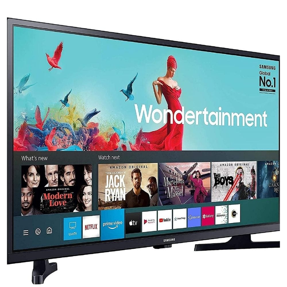 Samsung 80 cm (32 Inches) Wondertainment Series HD Ready LED Smart TV  (UA32T4340BKXXL) (Glossy Black) (2021 Model) | by Pranav kashyap | Medium