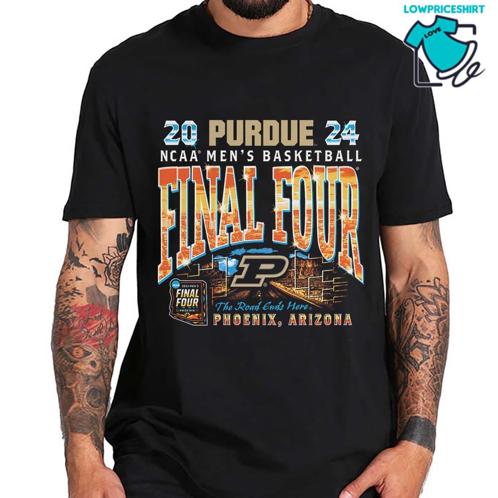 Purdue MBB Final Four Tshirt. The Purdue Men’s Basketball team is a