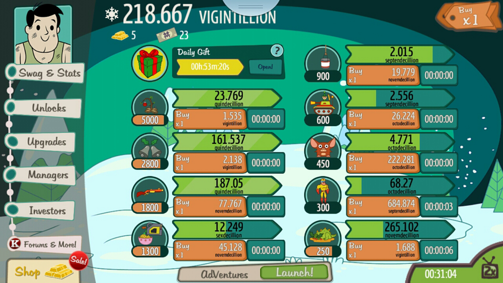 Idle/Incremental Games A Useful Teaching Tool for Improving Aspects of