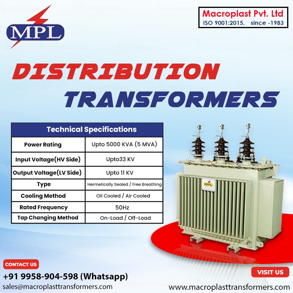Distribution Transformer Manufacturers Macroplast Transformers Medium