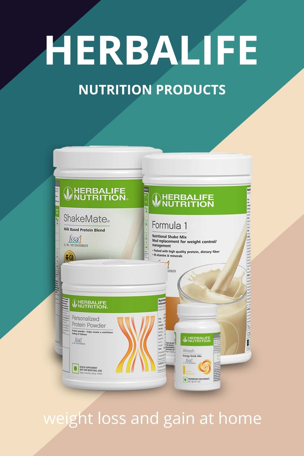 Herbalife food supplement in Qutab Institutional Area - Weight loss and  gain at home - Medium