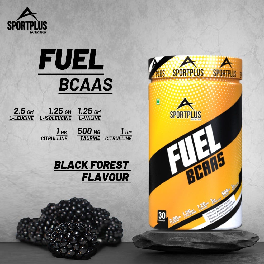 Sportplus Fuel BCAAs Muscle Gears Sport Nutrition Medium