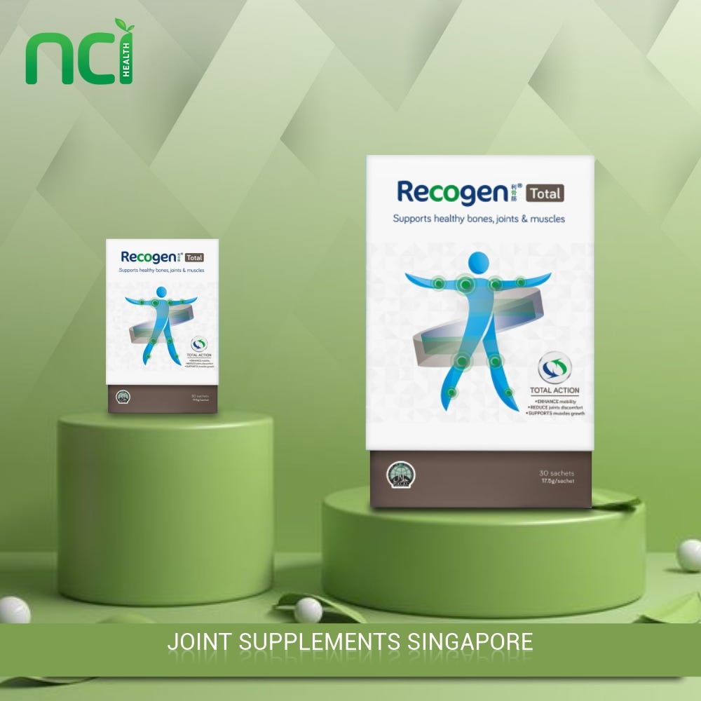 All You Must Know About Joint Supplements- NCI Health Singapore - NCI ...