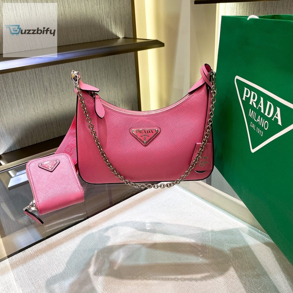 Prada Reedition 2005 Renylon Mini Bag Pink For Women Womens Bags 8 ...