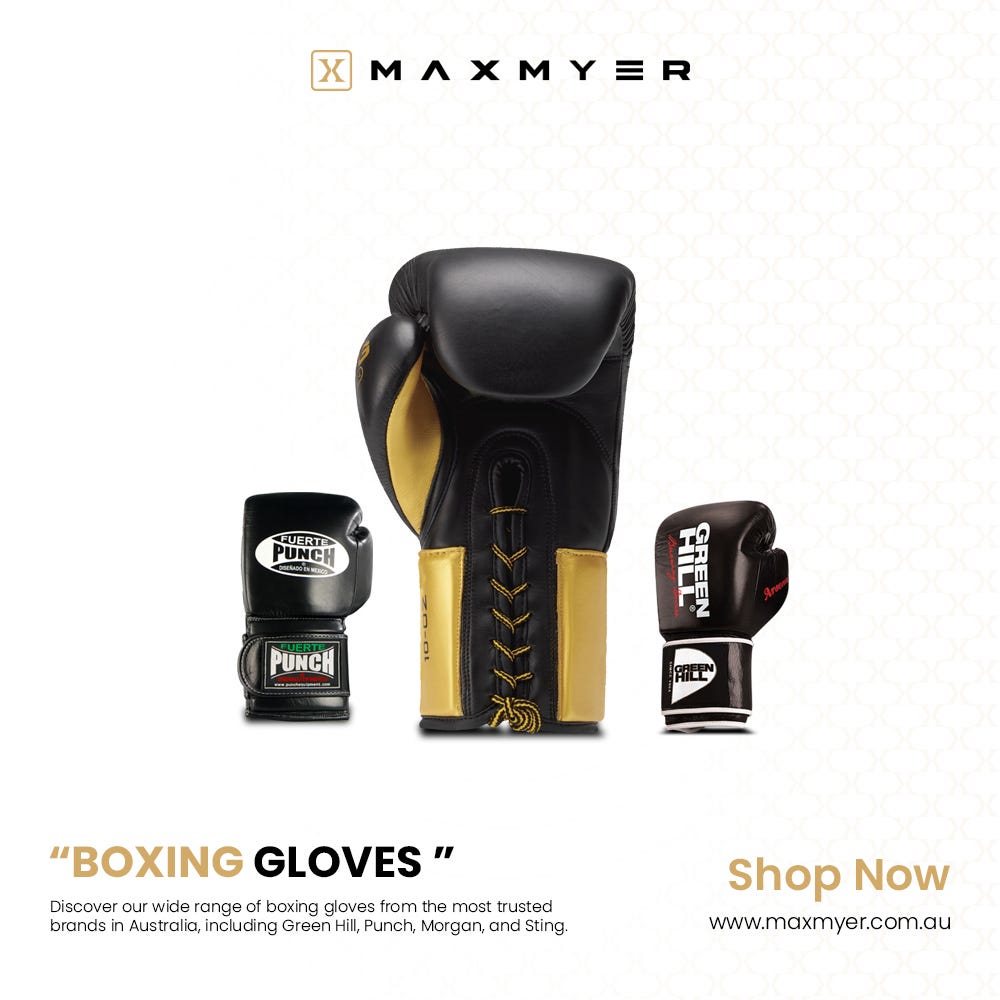 The Importance of Boxing Gloves. But when you look around in the boxing
