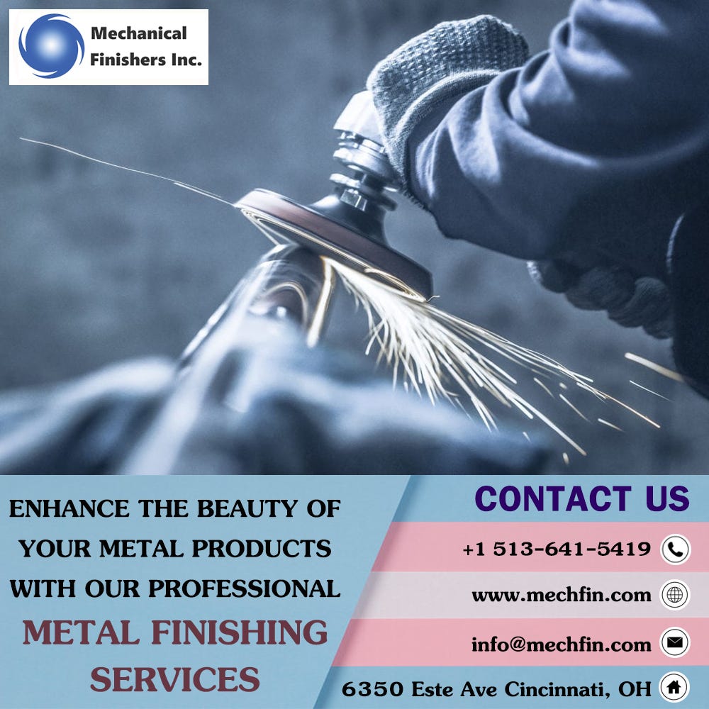 Enhance the Beauty of Your Metal Products with Our Professional Metal