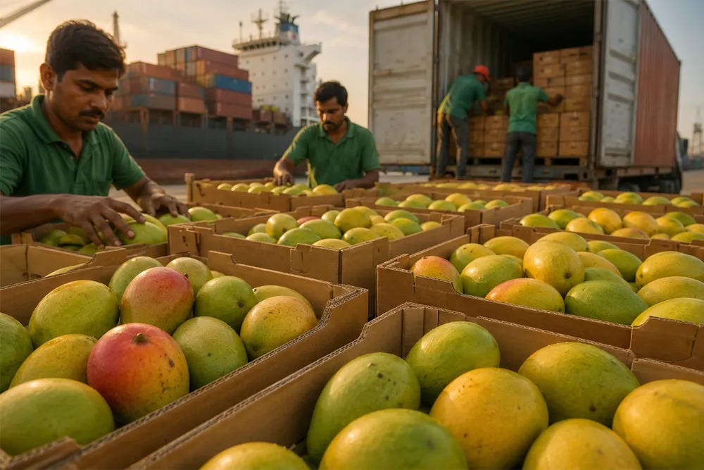 Mango Exports from Jharkhand to the UK supported by APEDA