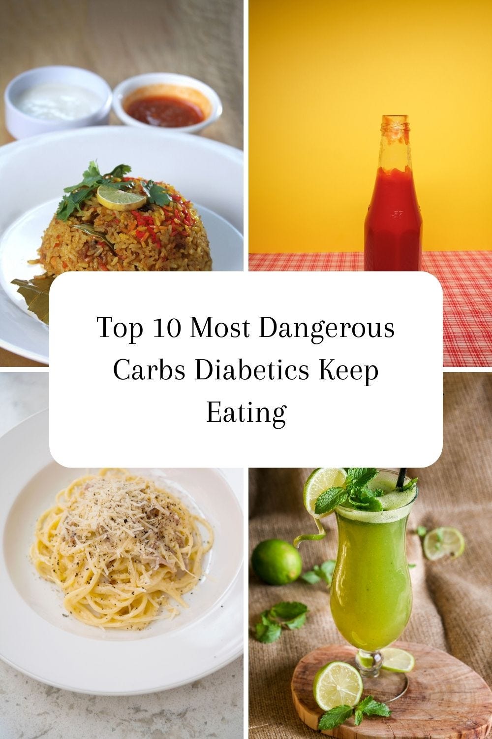Top 10 Most Dangerous Carbs Diabetics Keep Eating by Healthy Nation