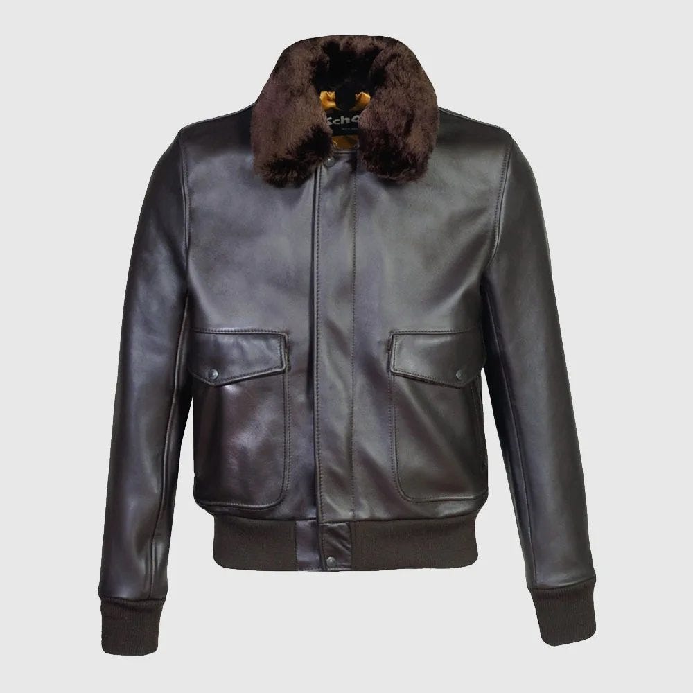 Cowhide Slim Fit Bomber Leather Jacket | by Okleatherwear | Medium