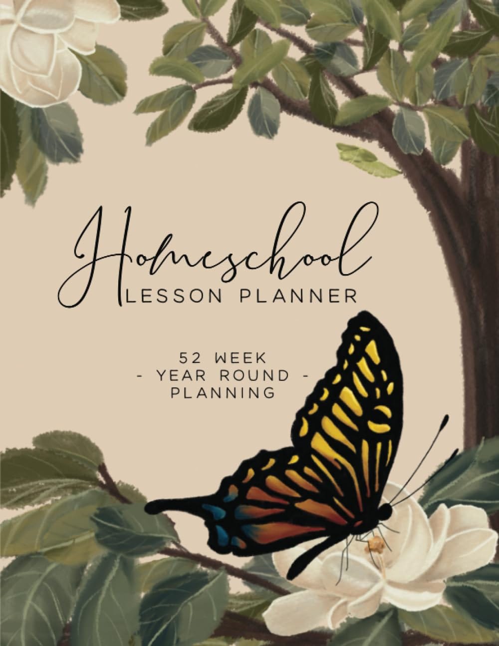 read-best-homeschool-lesson-planner-butterfly-undated-52-weeks