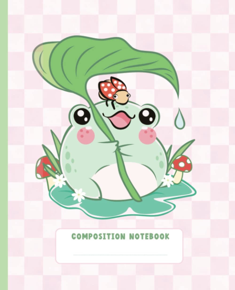 [READ] Cute Froggy Notebook: Pink Kawaii Frog Mushroom Wide Ruled ...