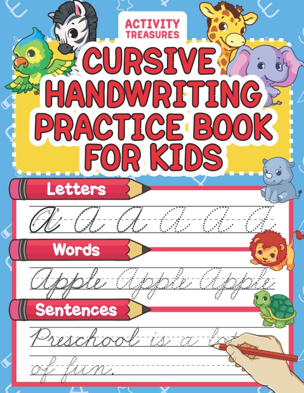 [DOWNLOAD][BEST]} Cursive Handwriting Practice Book For Kids Cursive