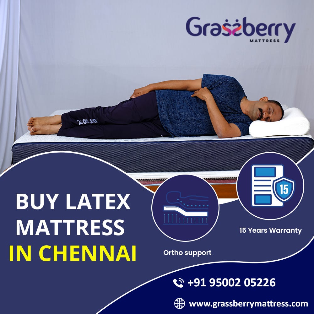 Know Here Why Latex Mattress Is The Most Reliable One? by