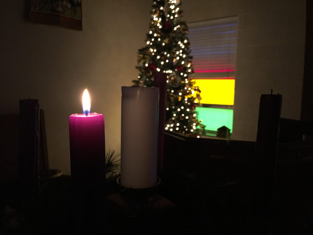 Hope A Candle Lighting Liturgy for Advent 1 by Andrew T. Gates Medium