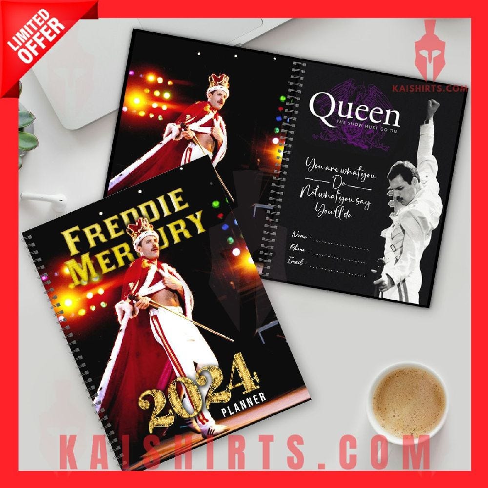 Freddie Mecury Queen 2024 Day Planner By Ileouaraso Jan 2024 Medium   1*cAalhud0n0goYsqZUkQadA 