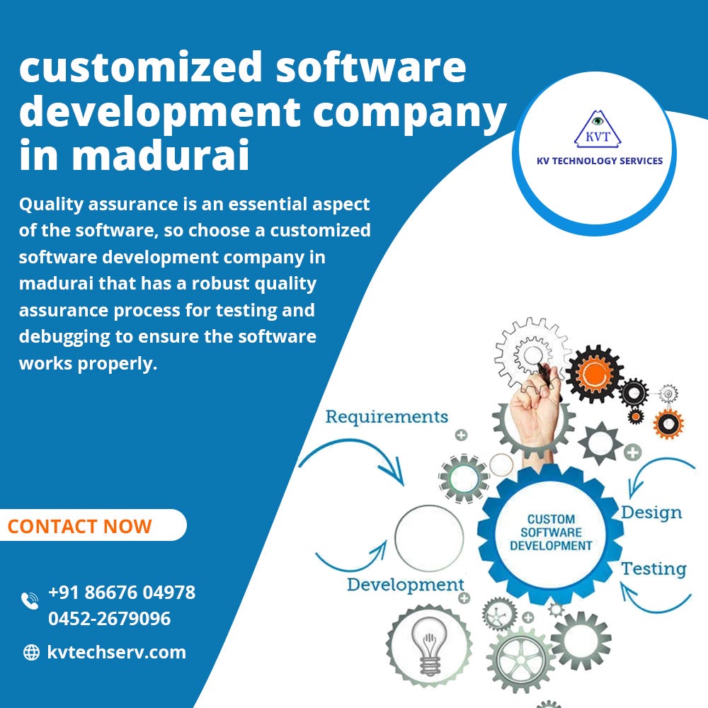 Create unique solutions for business through customized software ...