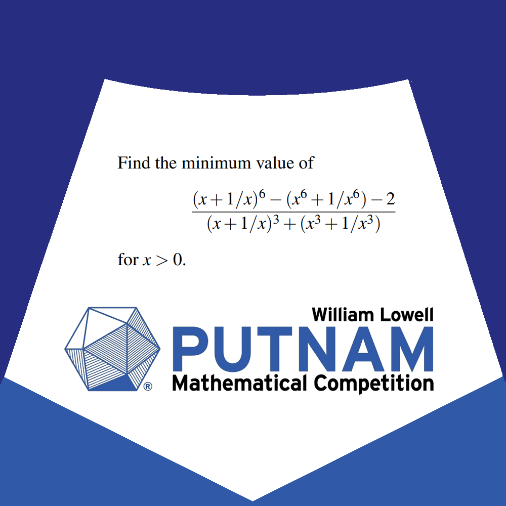 A quick extreme value problem from Putnam by Wojciech kowalczyk