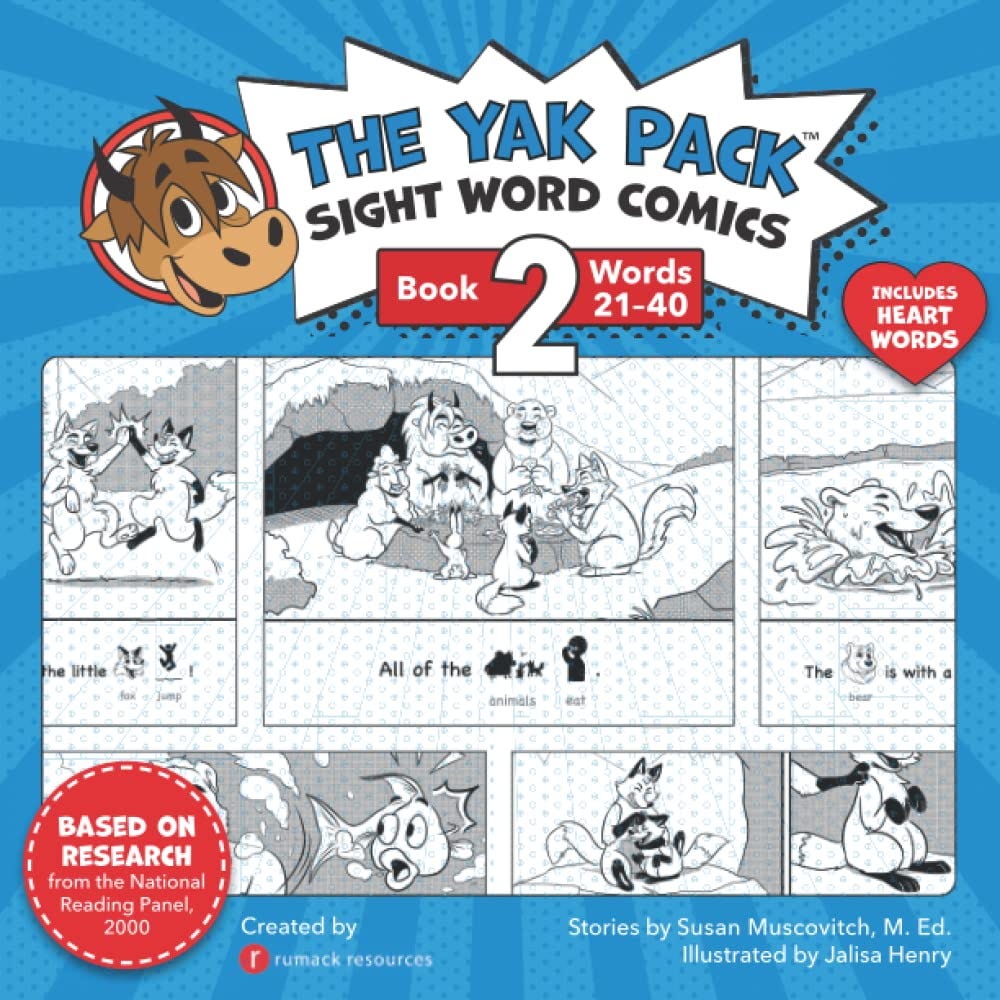[DOWNLOAD][BEST]} The Yak Pack Sight Word Stories Book 2 Comic Books