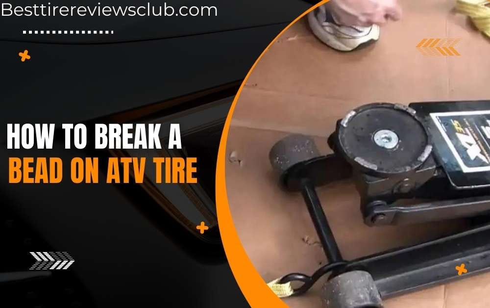 How to break a bead on ATV tire Medium
