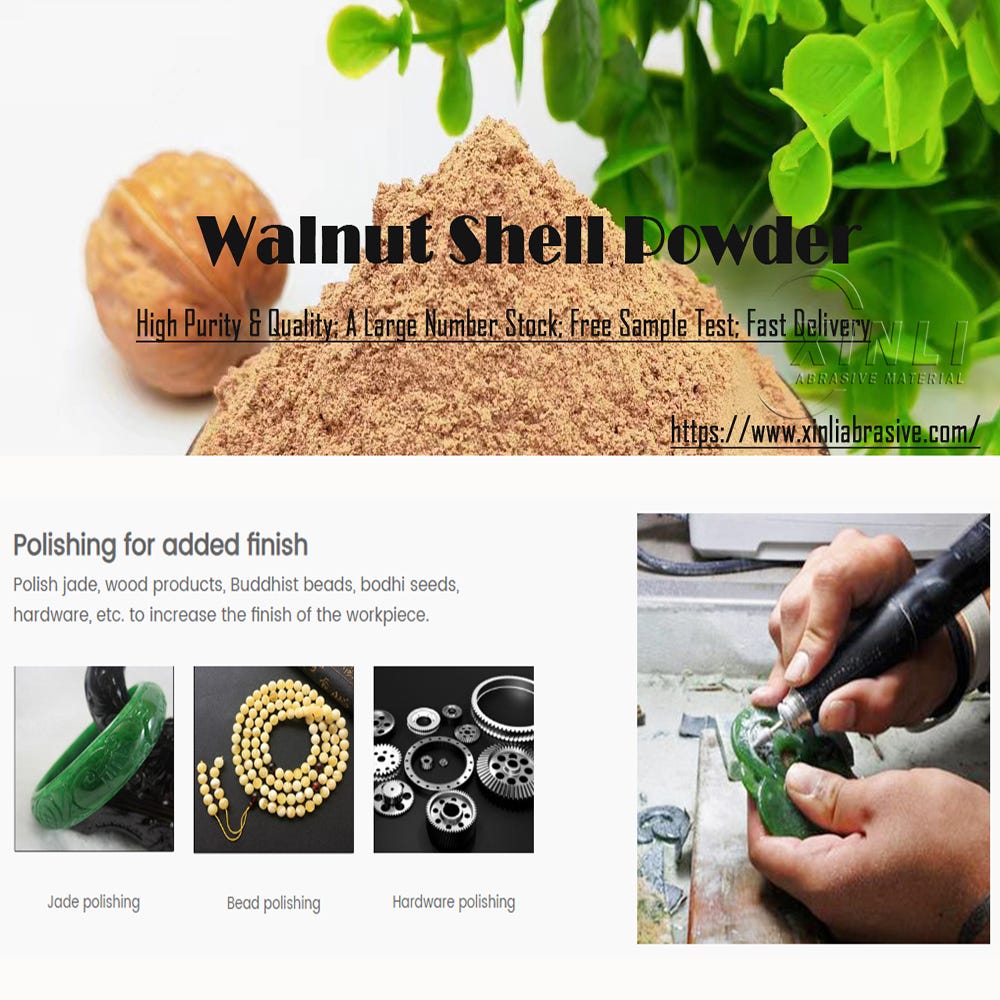 Walnut shell abrasive. Walnut shell abrasive is a type of soft…, by  Jushua_Xinli