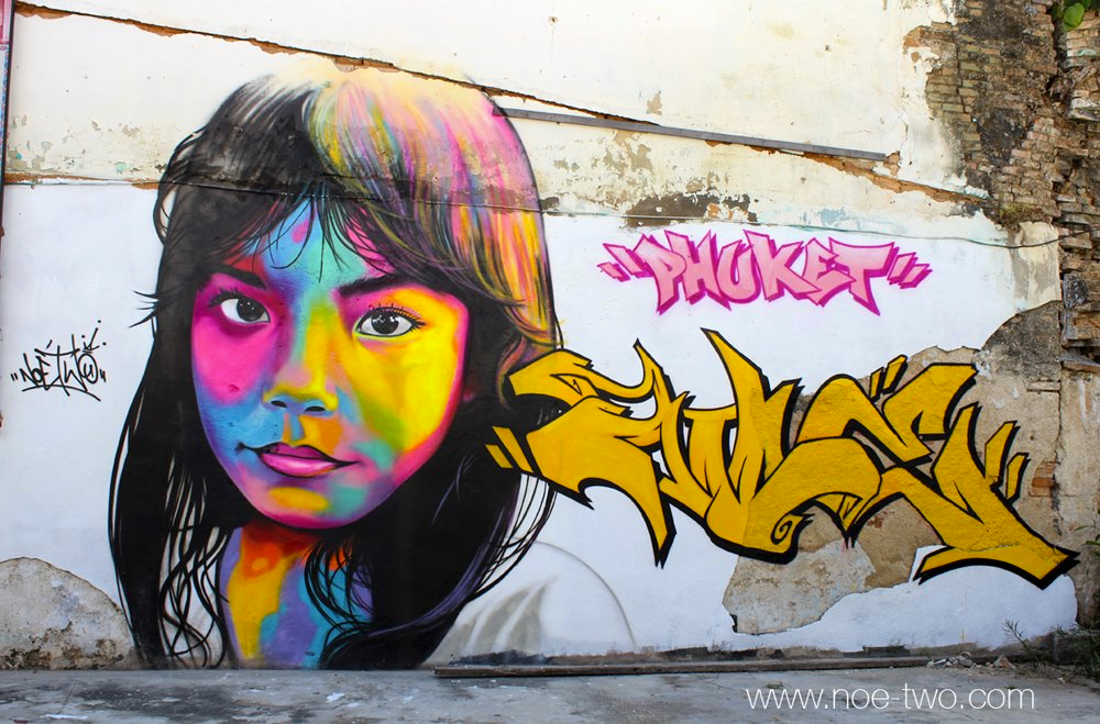 Pop Street Art Graffiti Thinking Bear Canvas Painting Trend