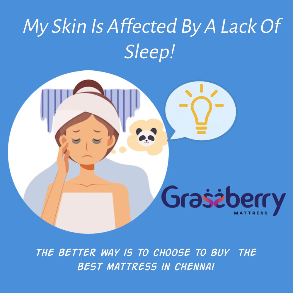 How does Lack Of Sleep Affect Your Appearance? by grassberrymattress