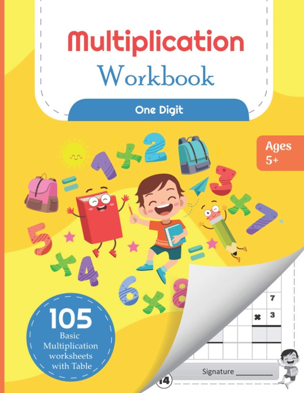 [DOWNLOAD][BEST]} Multiplication Workbook One Digit: 105 Basic ...