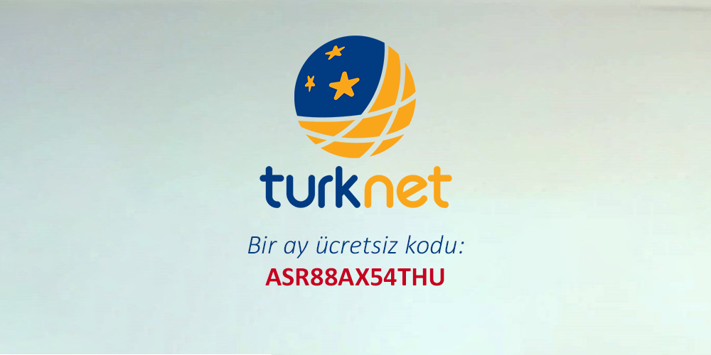 Türknet davet kodu: ASR88AX54THU