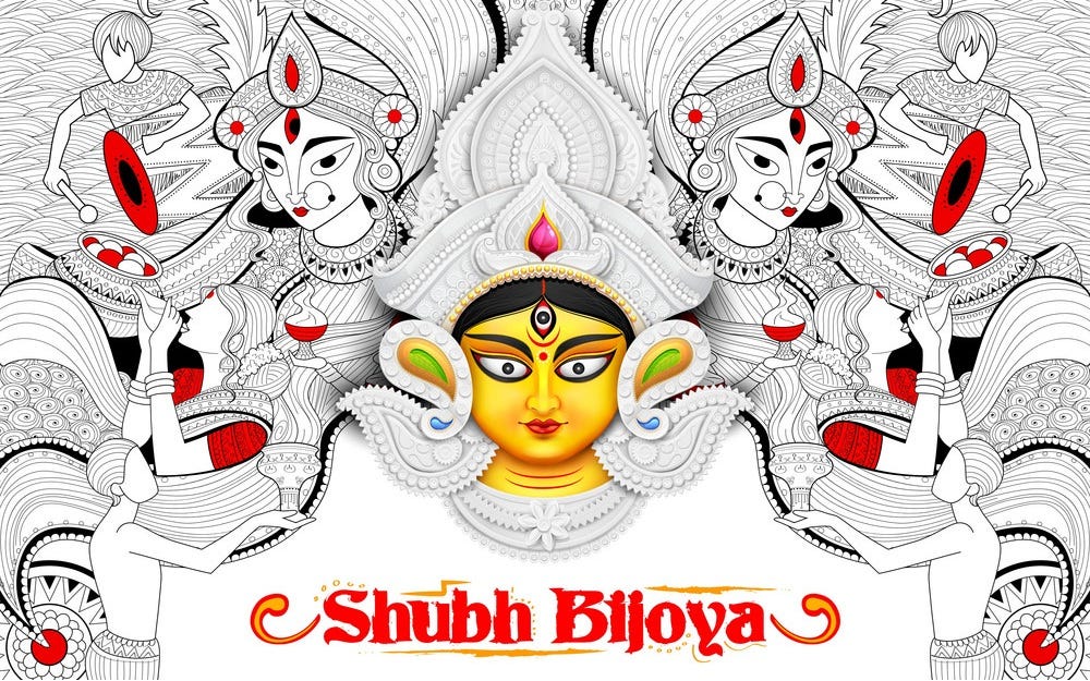 Shubho Bijoya. May this Vijaya Dashami lights up for… by EGO